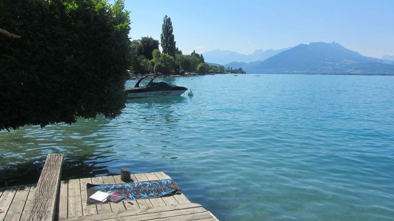 Villa Le Lac Cottage Au Bord Du Lac D'Annecy - Chambre Chez L'Habitant - Les Terrasses Du Lac Veyrier-du-Lac Dış mekan fotoğraf